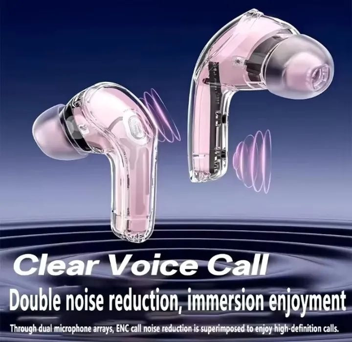 Air 39 Earbuds Wireless Transparent Airpods Air39 Bluetooth Gaming EARBUDS LED Display Super Bass HD Sound Quality Trendy Earphone Latest Technology Water Proof HD Calling TWS Technology Sports Headphone